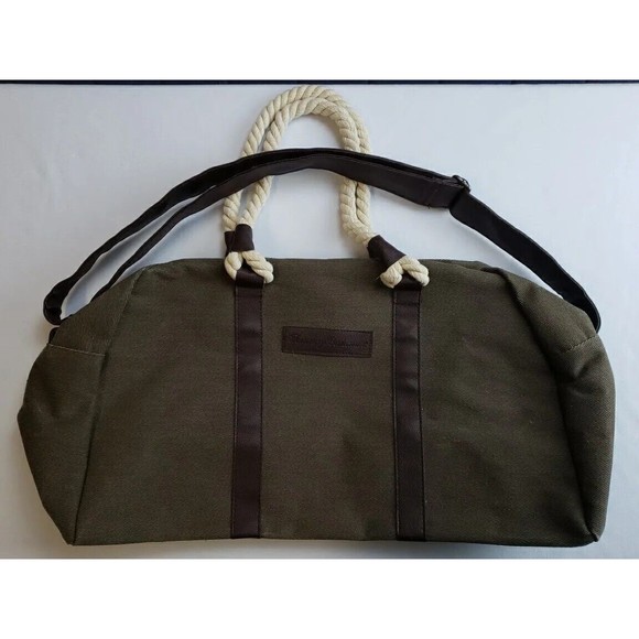 Tommy Bahama - Weekend Duffel Bag With Shoulder Strap Rope Handle - Picture 2 of 10